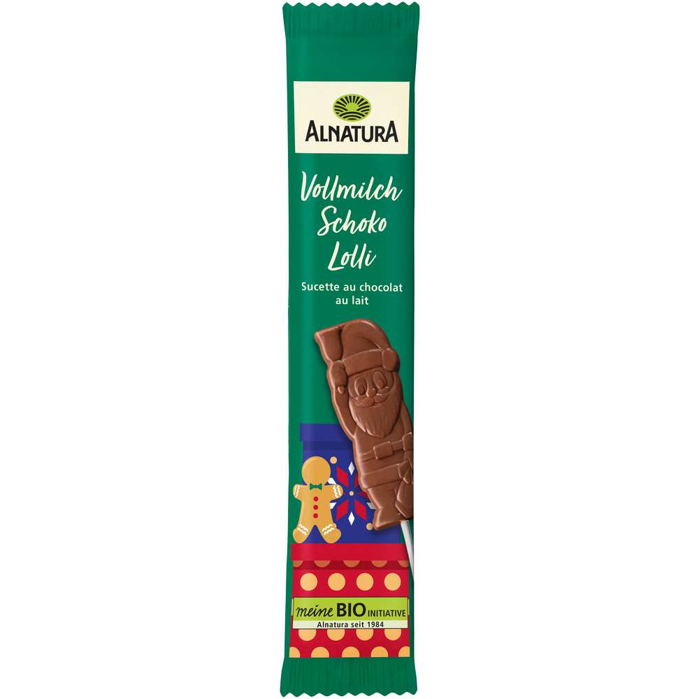 Produktabbildung Alnatura Bio-Vollmilch-Schoko-Lolli