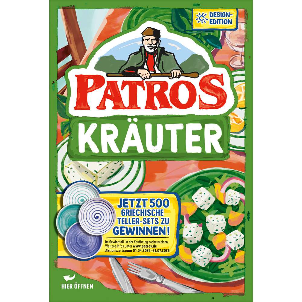 Produktabbildung Patros Hirtenkäse, Kräuter