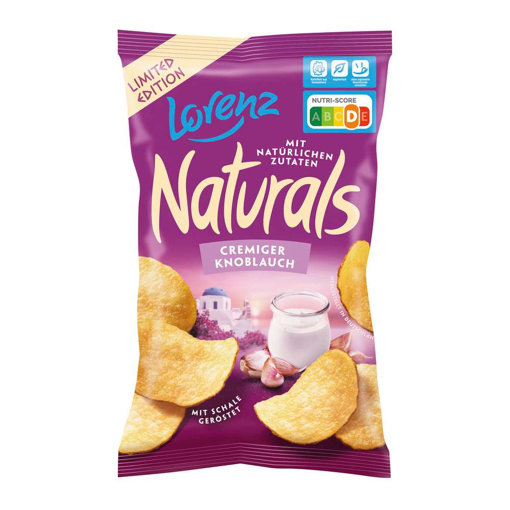 Produktabbildung Lorenz Naturals Cremiger Knoblauch, Chips