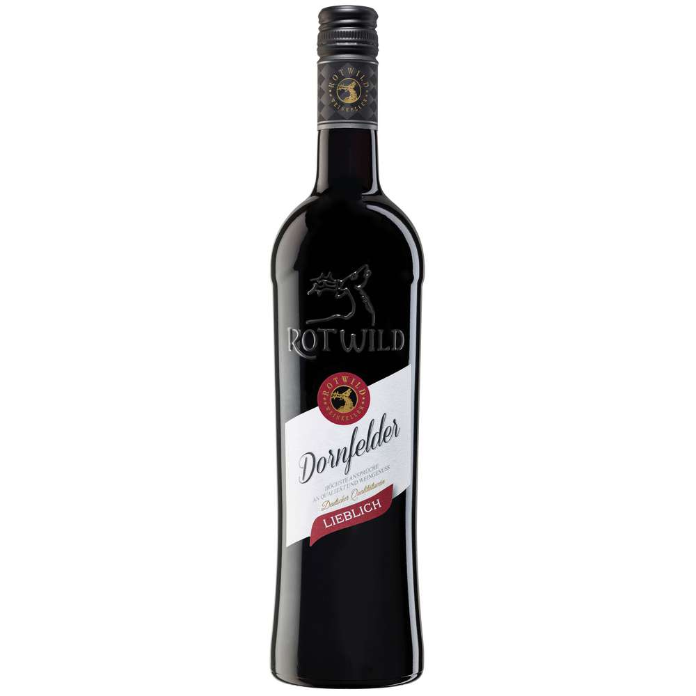 Produktabbildung Rotwild Dornfelder lieblich DQW, Rotwein
