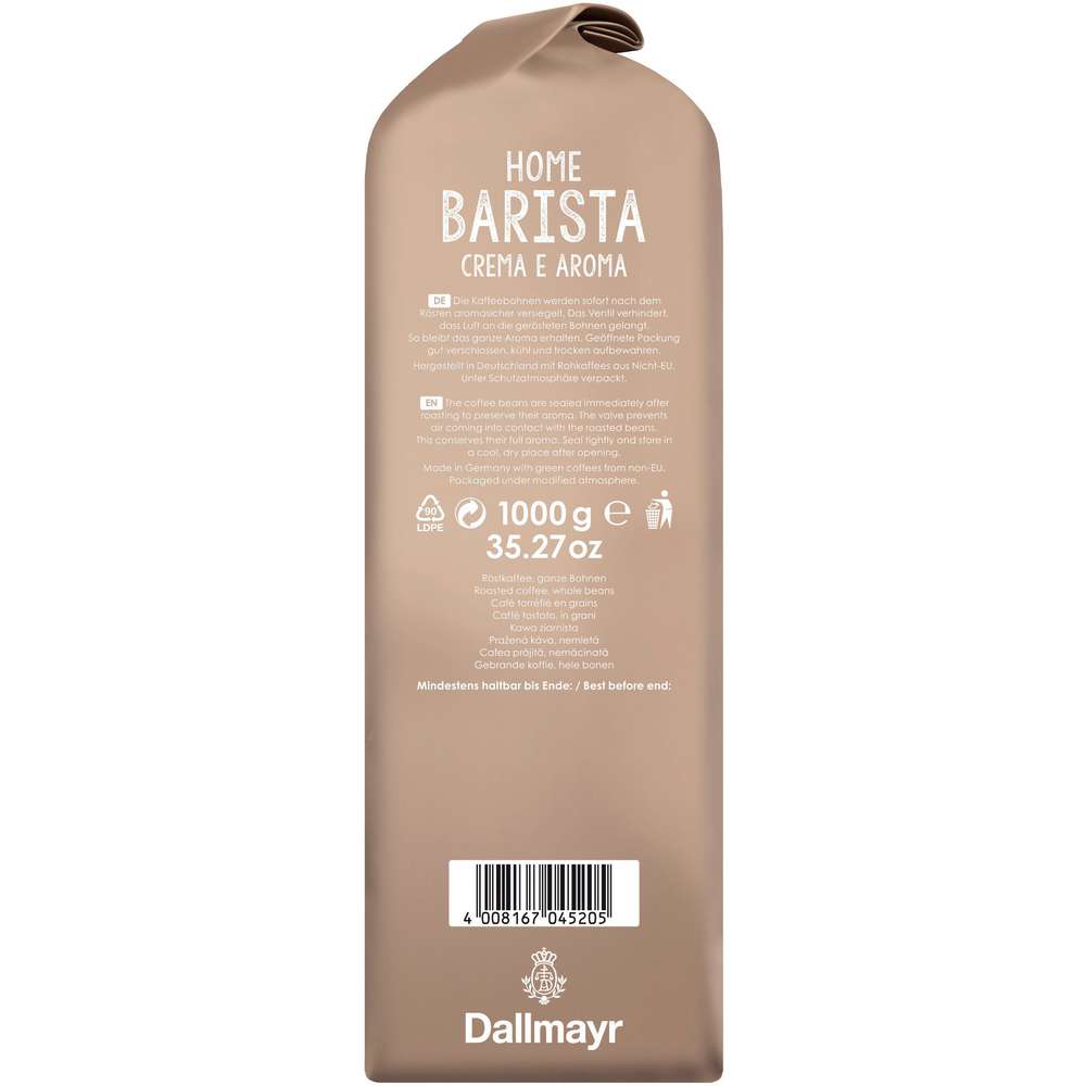 Produktabbildung Dallmayr Home Barista Bohnenkaffee