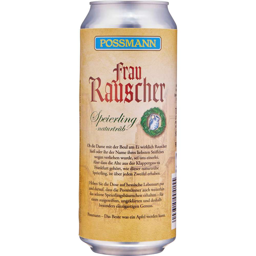 Produktabbildung Possmann Äpfelwein Frau Rauscher 6%