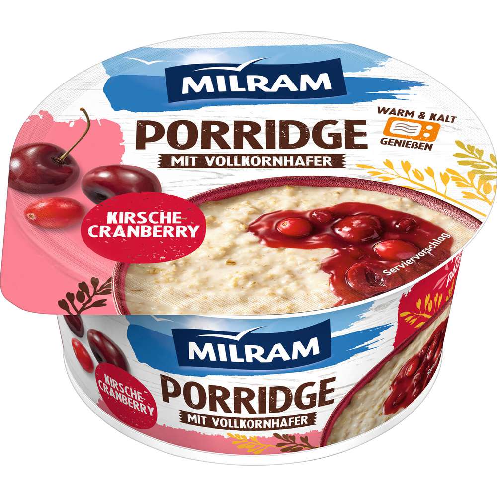 Produktabbildung Milram Porridge Kirsche 