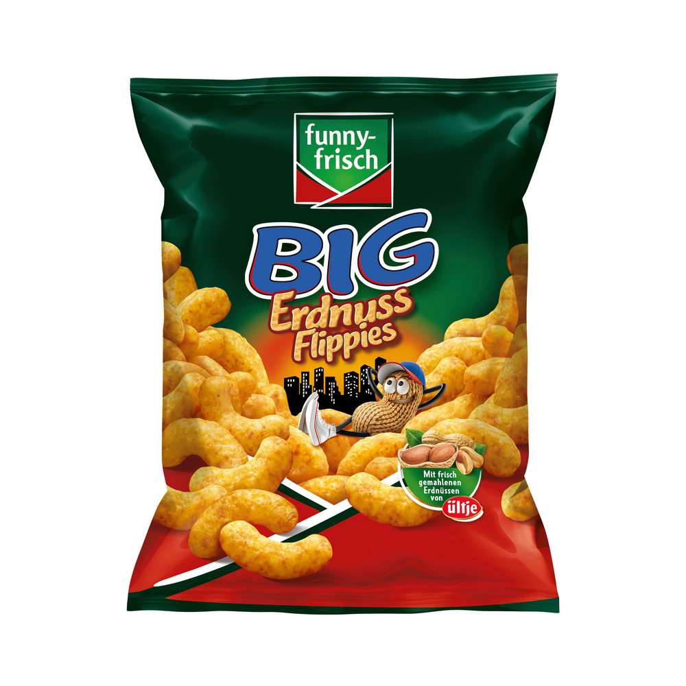 Produktabbildung funny-frisch Erdnuss Flips, Big Flippies