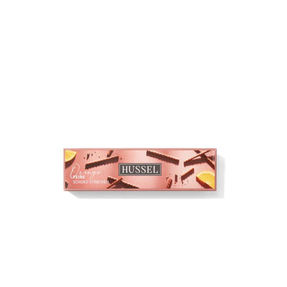 Produktabbildung Hussel Feine Schoko-Stäbchen Orange 