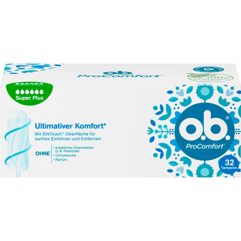 Produktabbildung o.b. Tampons ProComfort, Super Plus