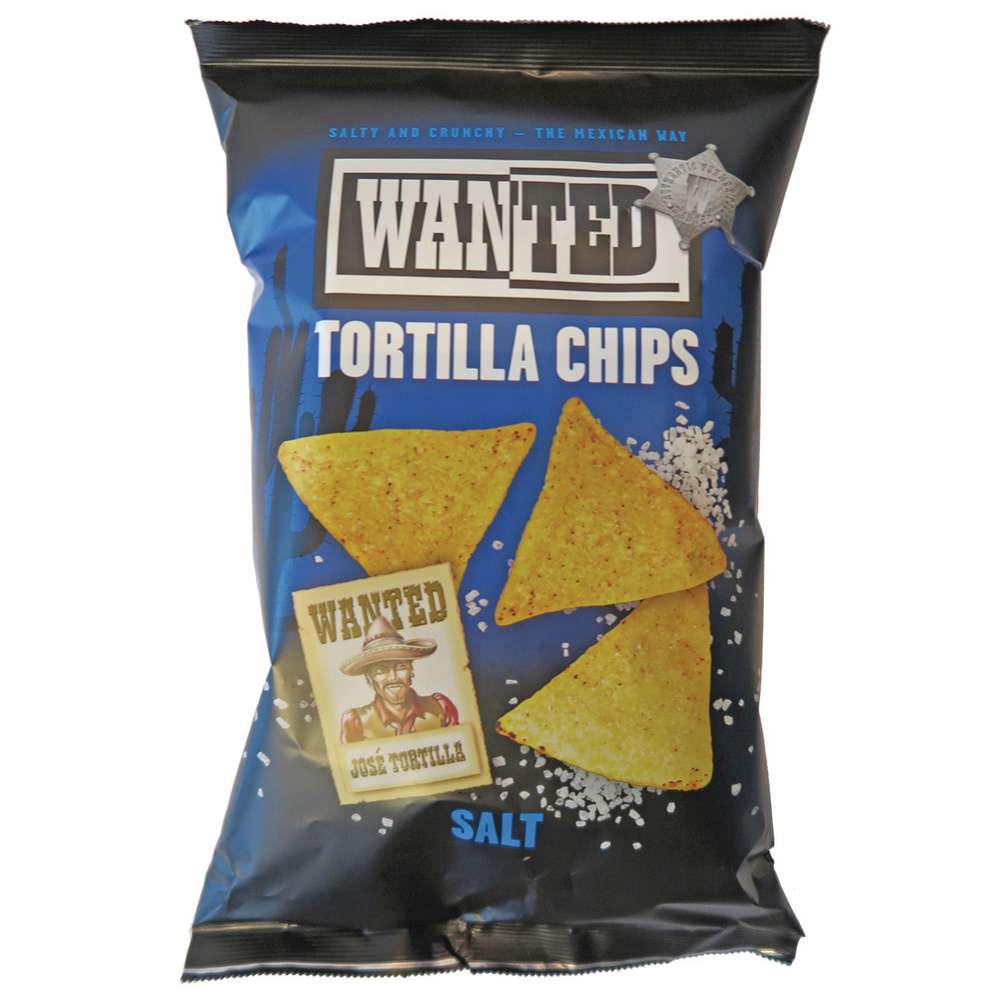 Produktabbildung WANDTED Tortilla Chips, Salz