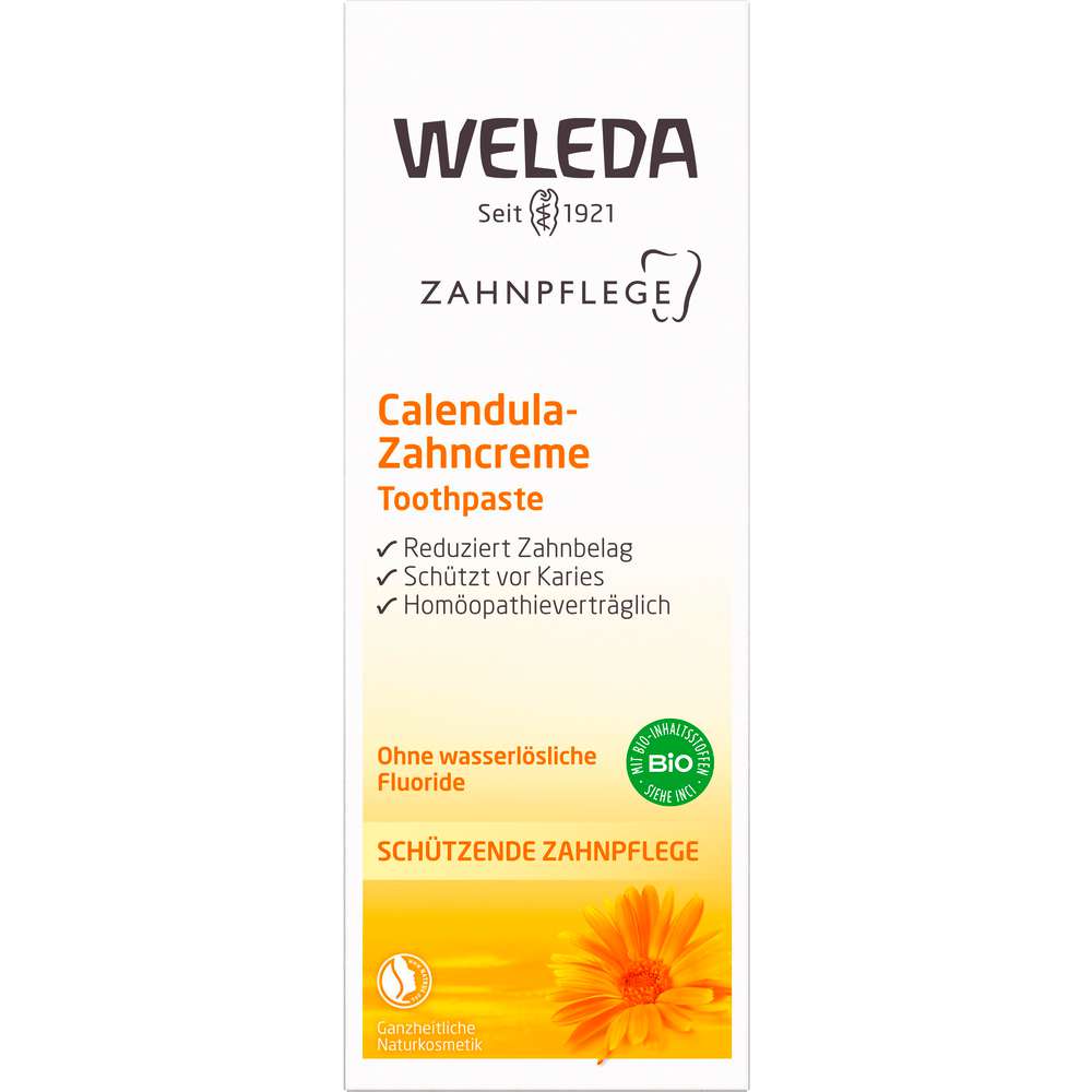 Produktabbildung Weleda Zahncreme Calendula
