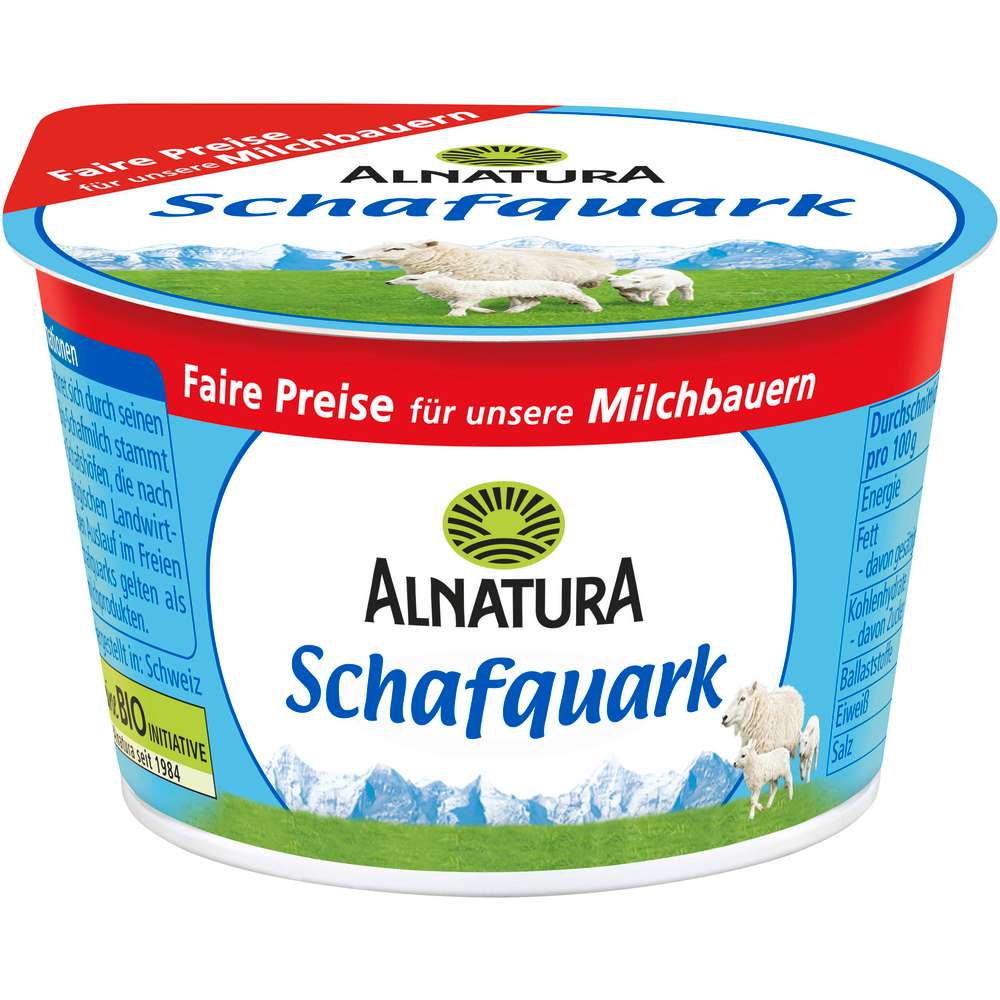 Produktabbildung Alnatura Bio Schafquark, Natur