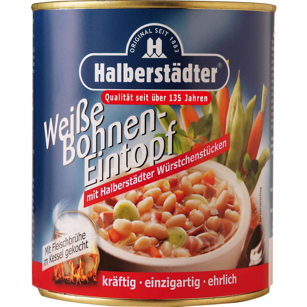 Produktabbildung Halberstädter Weiße Bohnensuppe