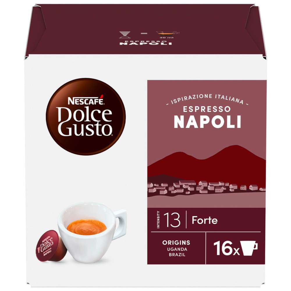 Produktabbildung Nescafe Dolce Gusto Kaffee-Kapseln, Espresso Napoli