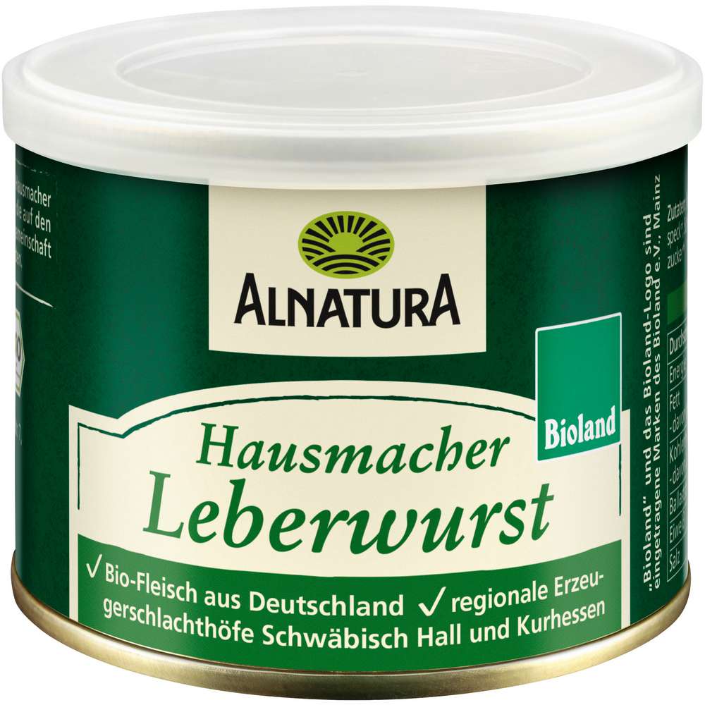Produktabbildung Alnatura Bio Hausmacher Leberwurst
