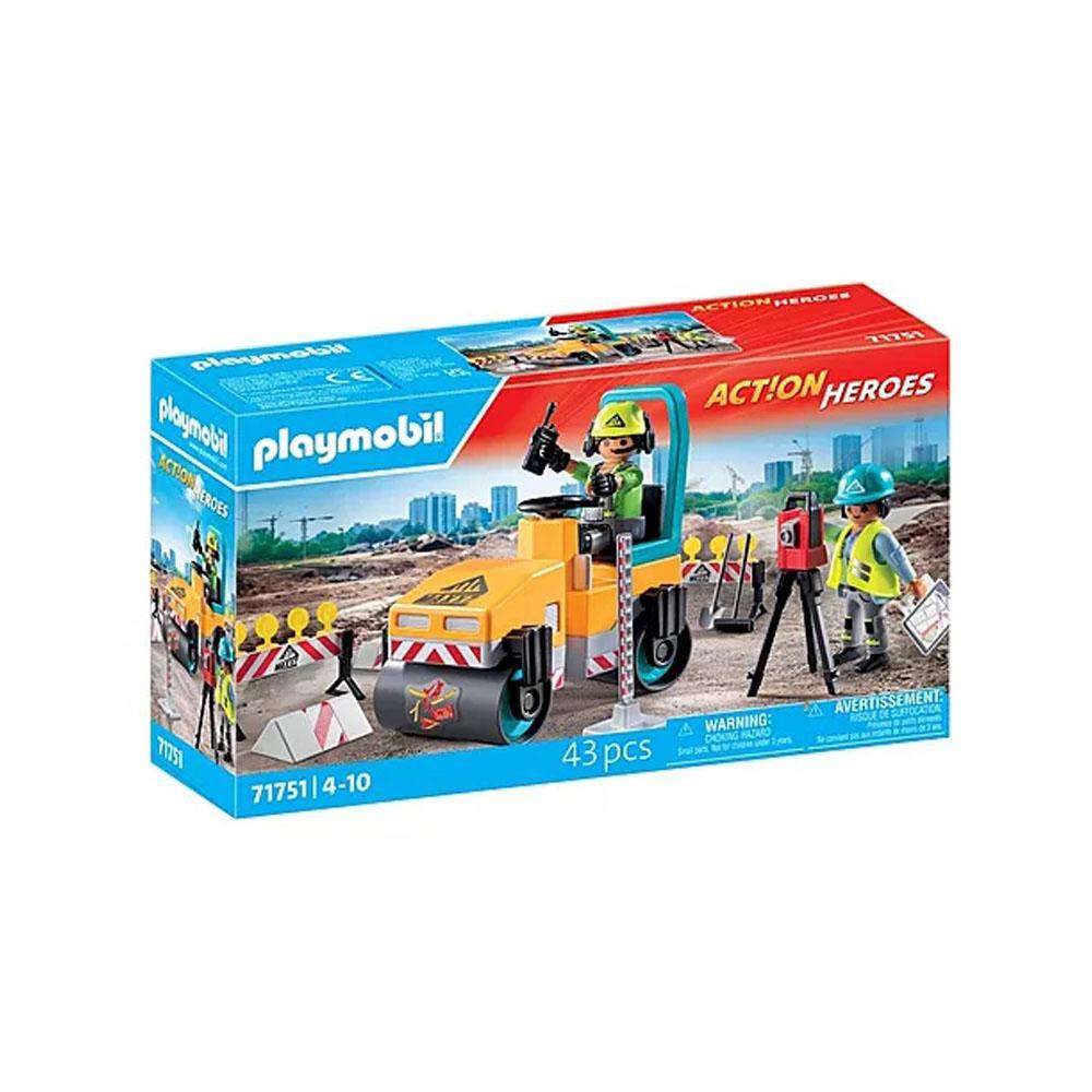 Produktabbildung Playmobil 71751 Straßenbaustelle