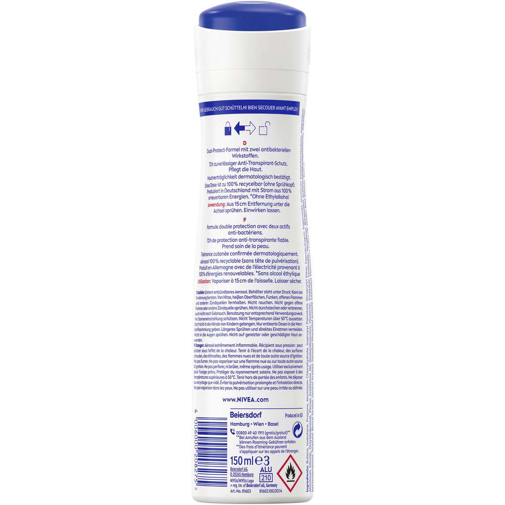 Produktabbildung Nivea Deo Spray, Dry Comfort