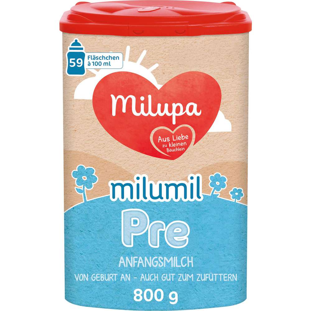 Produktabbildung Milupa Milumil Anfangsmilch, Pre