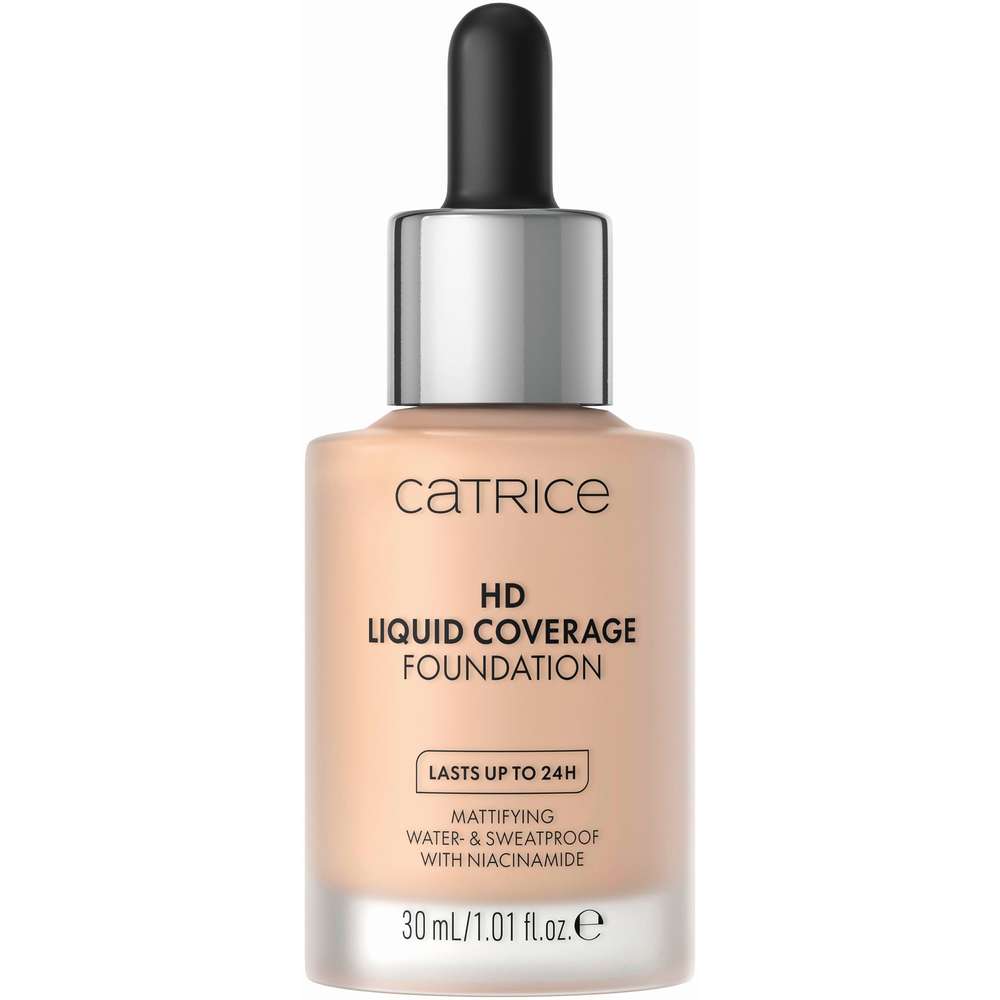 Produktabbildung Catrice Make-Up HD Liquid Coverage Foundation, Rose Beige 020