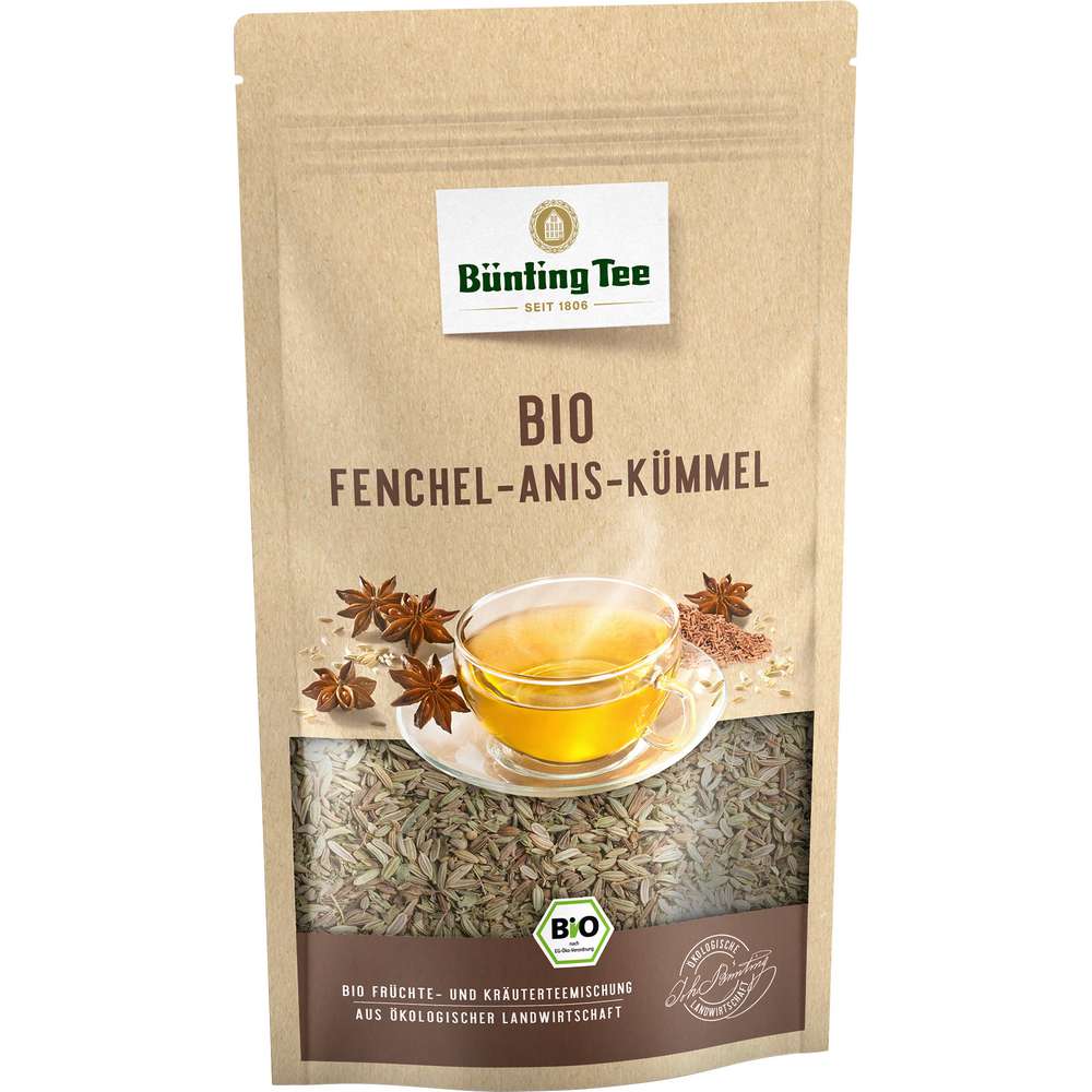 Produktabbildung Bünting Tee Bio Fenchel-Anis-Kümmel Tee