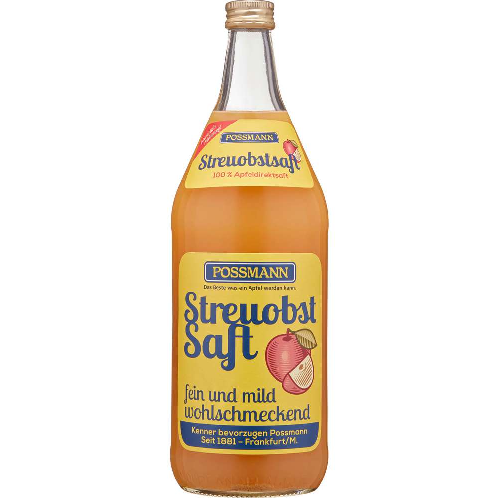Produktabbildung Possmann Streuobstsaft fein & mild
