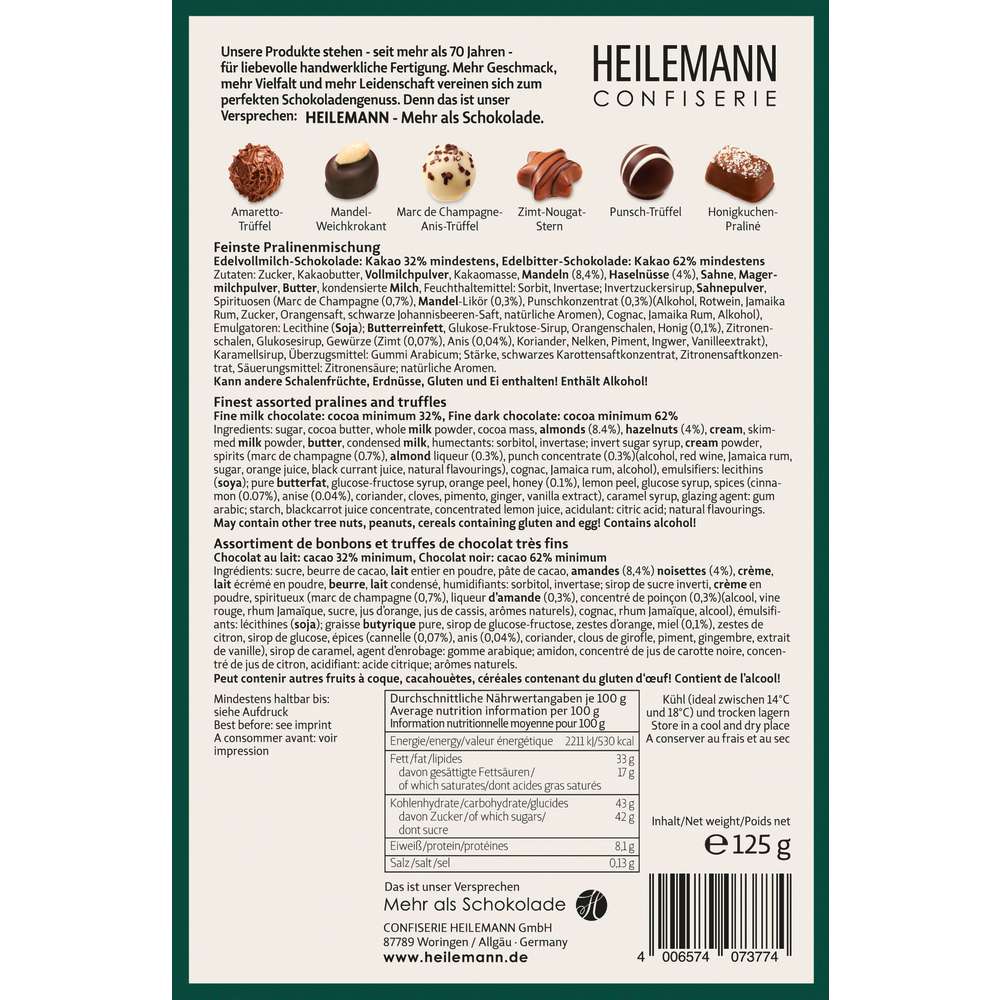 Produktabbildung Viba Pralinen Mischung Winter