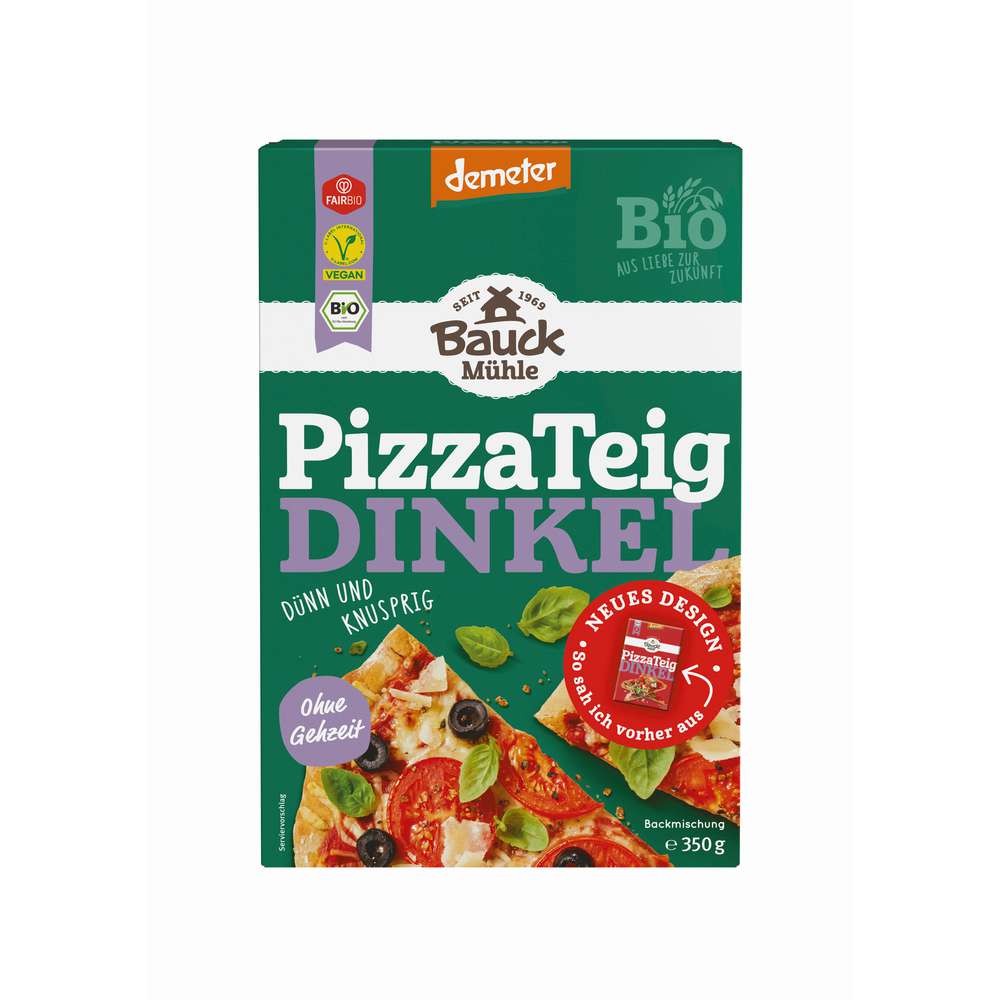 Produktabbildung Bauckhof Bio Backmischung, Pizzateig Dinkel