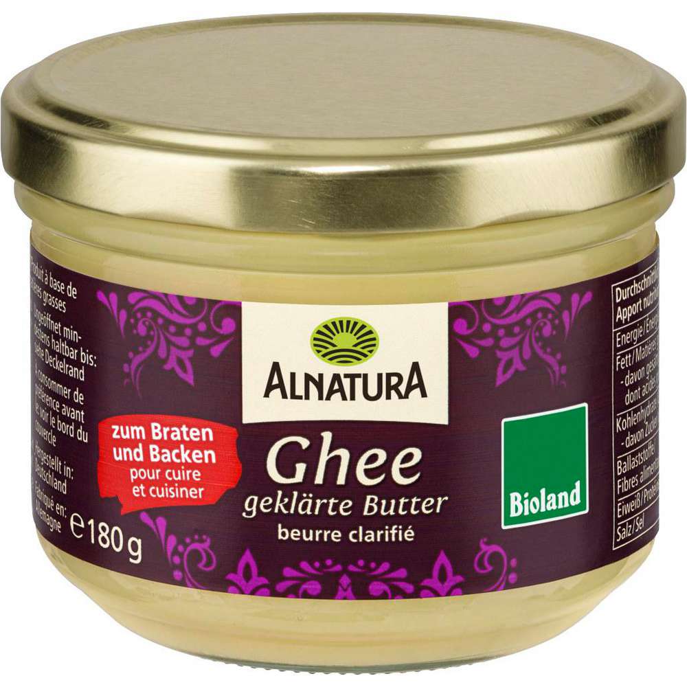 Produktabbildung Alnatura Ghee zum Braten & Kochen