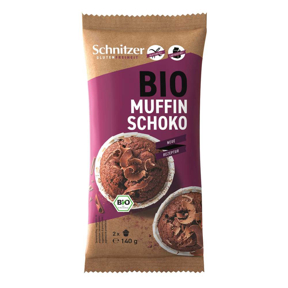 Produktabbildung Schnitzer Bio Muffin, Dark Chocolate
