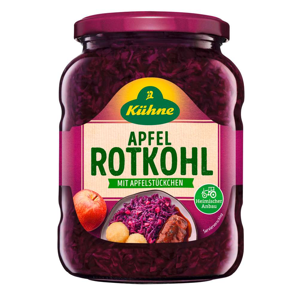 Produktabbildung Kühne Apfelrotkohl