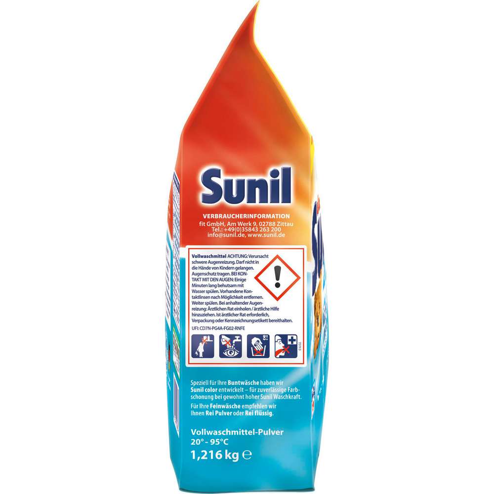 Produktabbildung Sunil Voll-Waschmittel, Pulver 2in1
