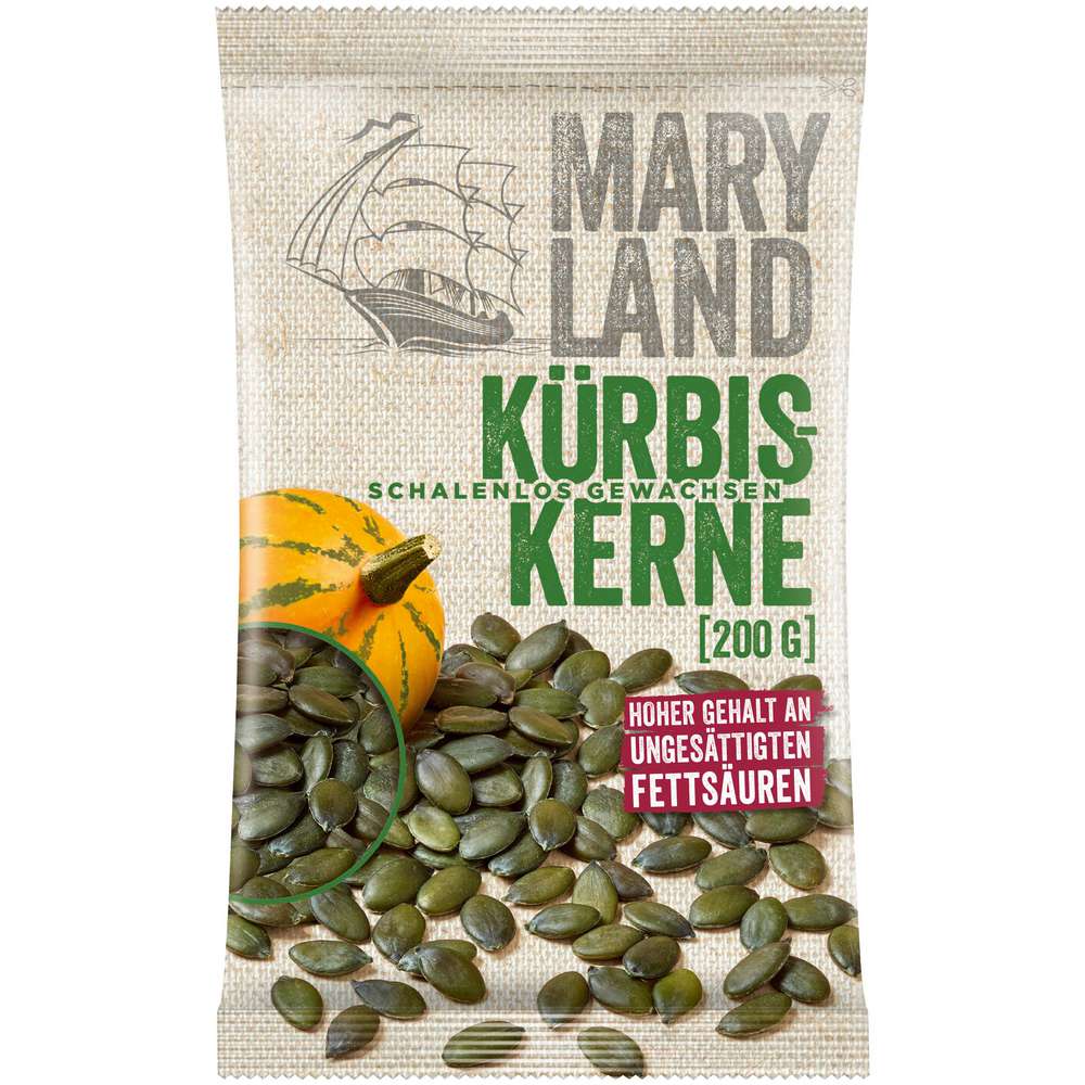 Produktabbildung Maryland Kürbiskerne, schalenlos