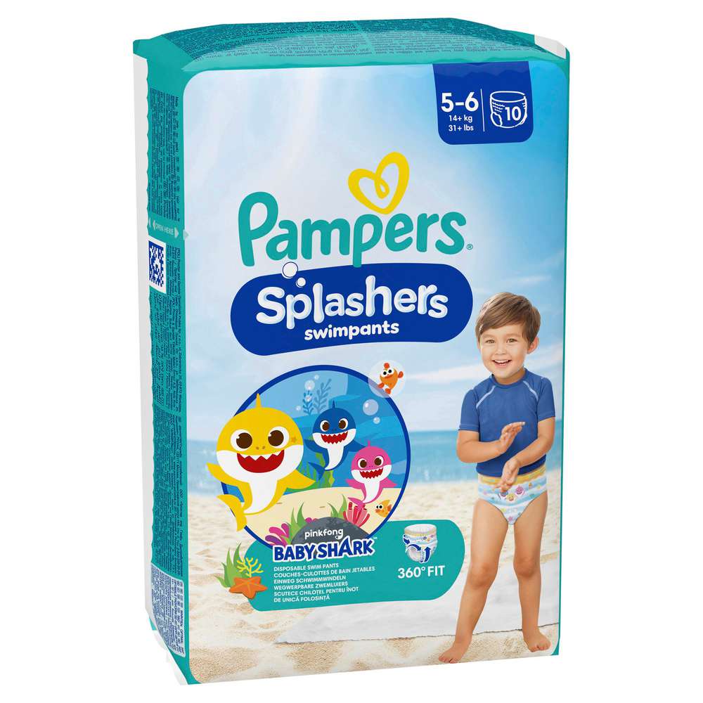 Produktabbildung Pampers Schwimmwindeln Splashers Gr. 5-6, 14+kg