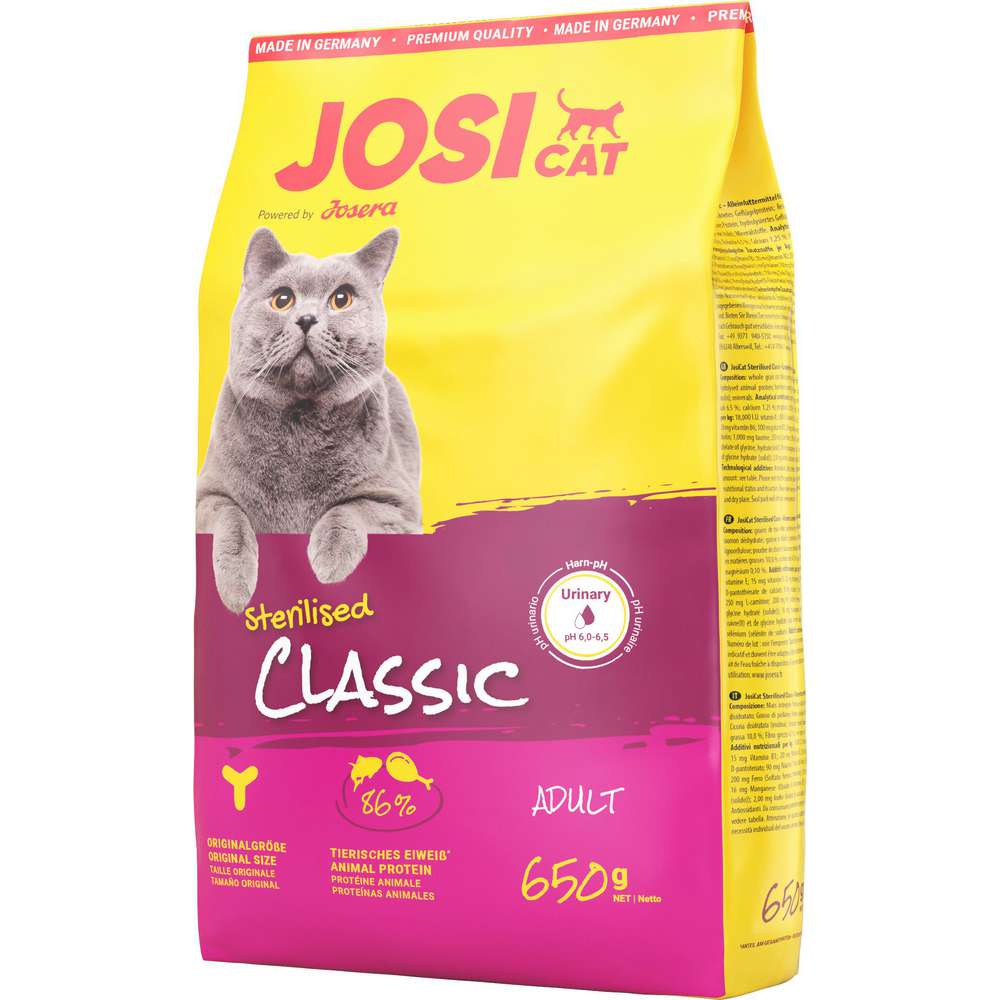 Produktabbildung JosiCat Katzen-Trockenfutter, Sterilised Classic
