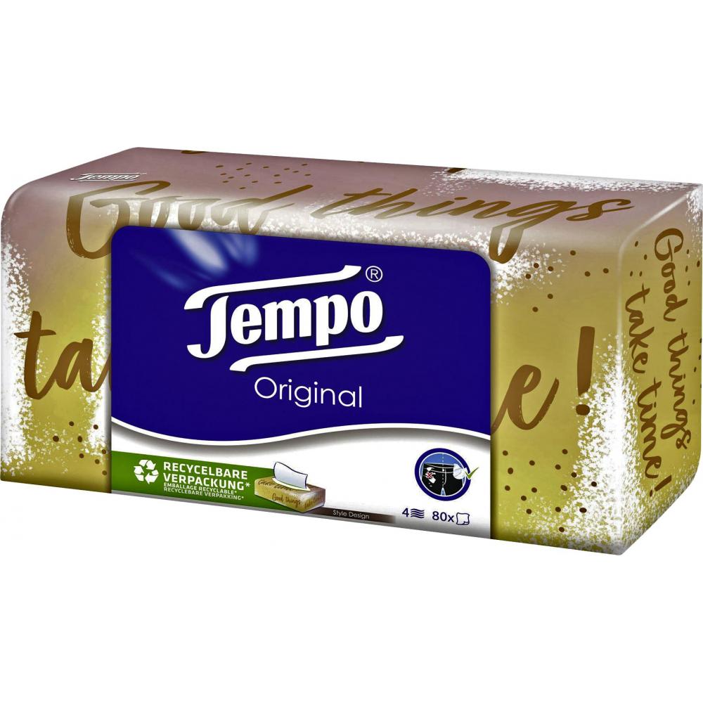 Produktabbildung keine Marke Tempo Taschentücher, 100 Tücher