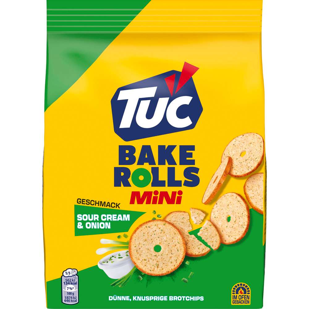 Produktabbildung TUC Mini Bake Rolls, Sour Cream