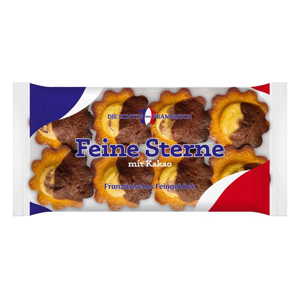 Produktabbildung Pico Food Gmbh Kuchensnack Feine Sterne, Kakao