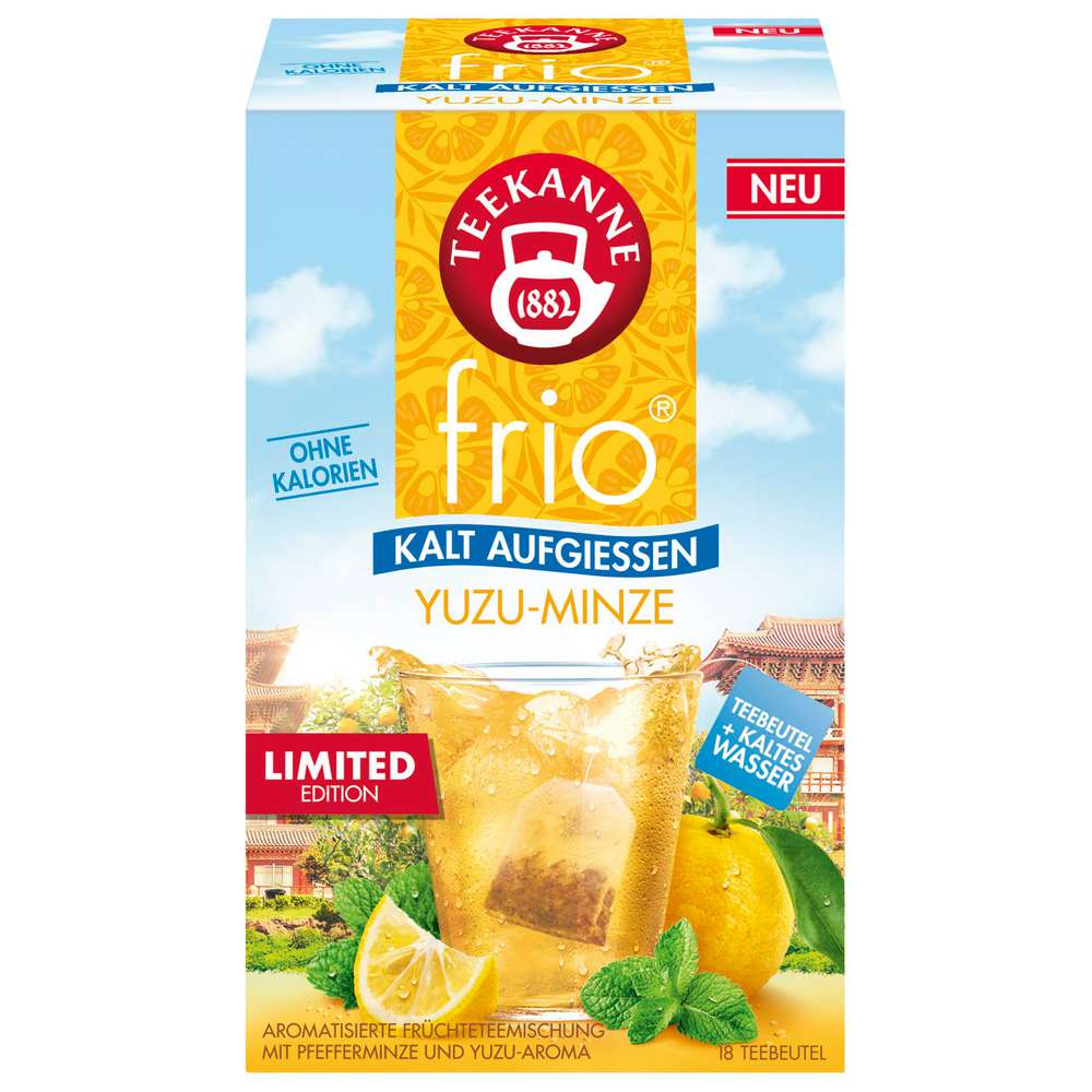 Produktabbildung Teekanne Instant Tee frio, Yuzu-Minze