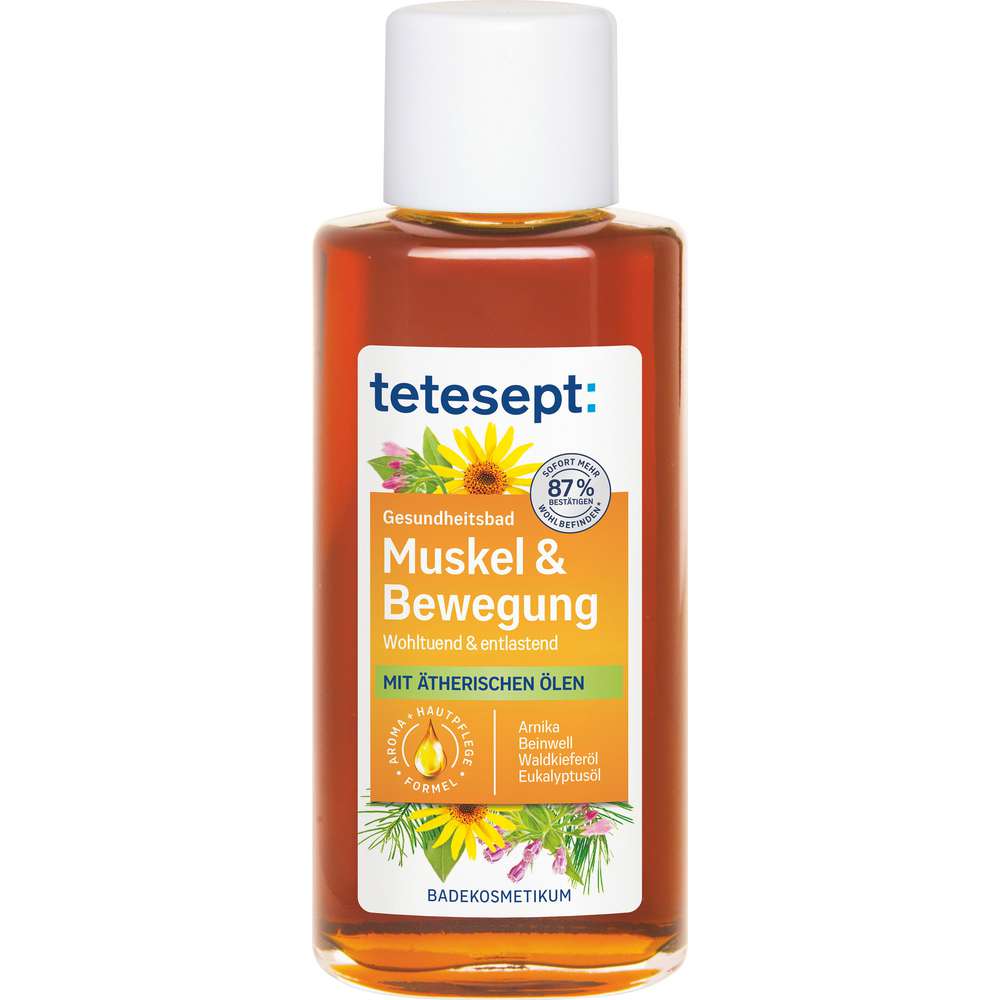 Produktabbildung tetesept Badezusatz Muskel & Bewegung