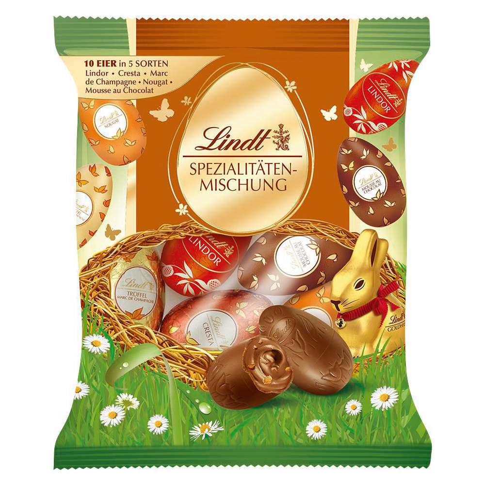 Produktabbildung Lindt Schoko-Ostereier, Mischung
