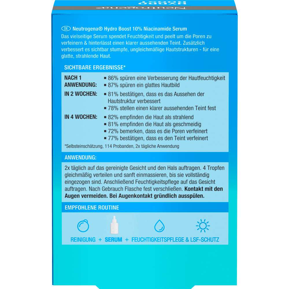 Produktabbildung Neutrogena Serum Hydra Boost Hyaluronsäure