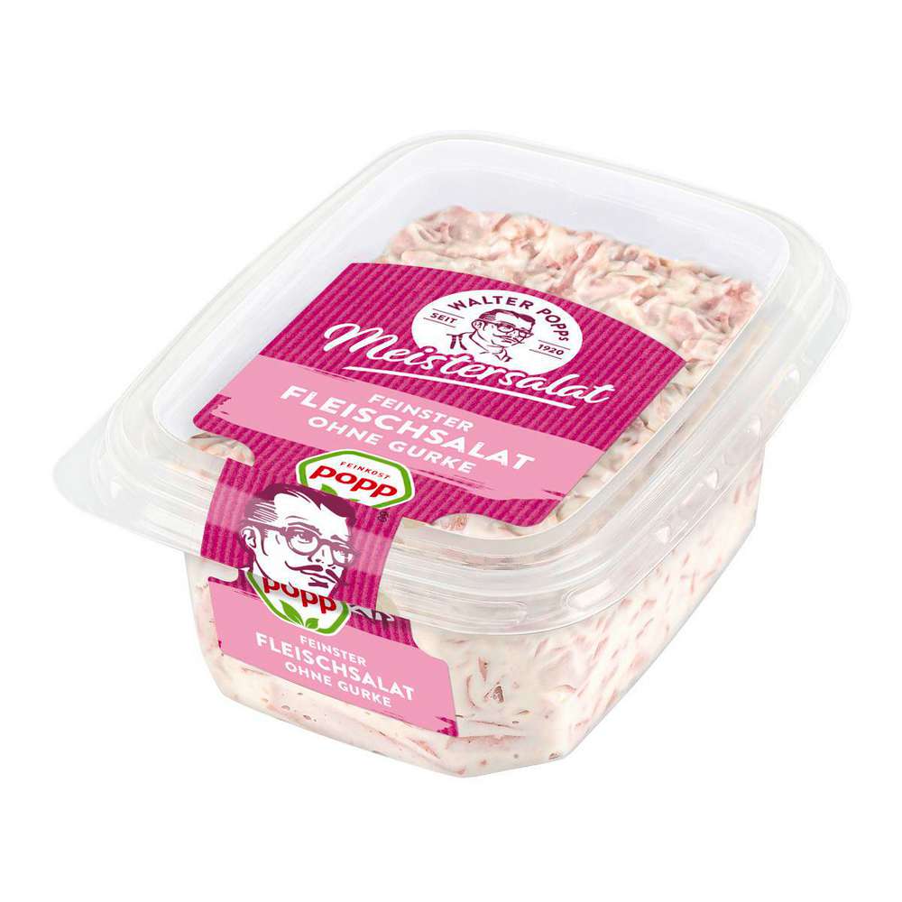 Produktabbildung Popp Fleischsalat ohne Gurke
