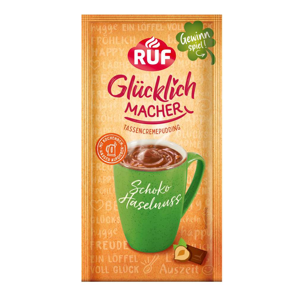 Produktabbildung RUF Tassenkuchen Glücklichmacher, Schoko-Haselnuss