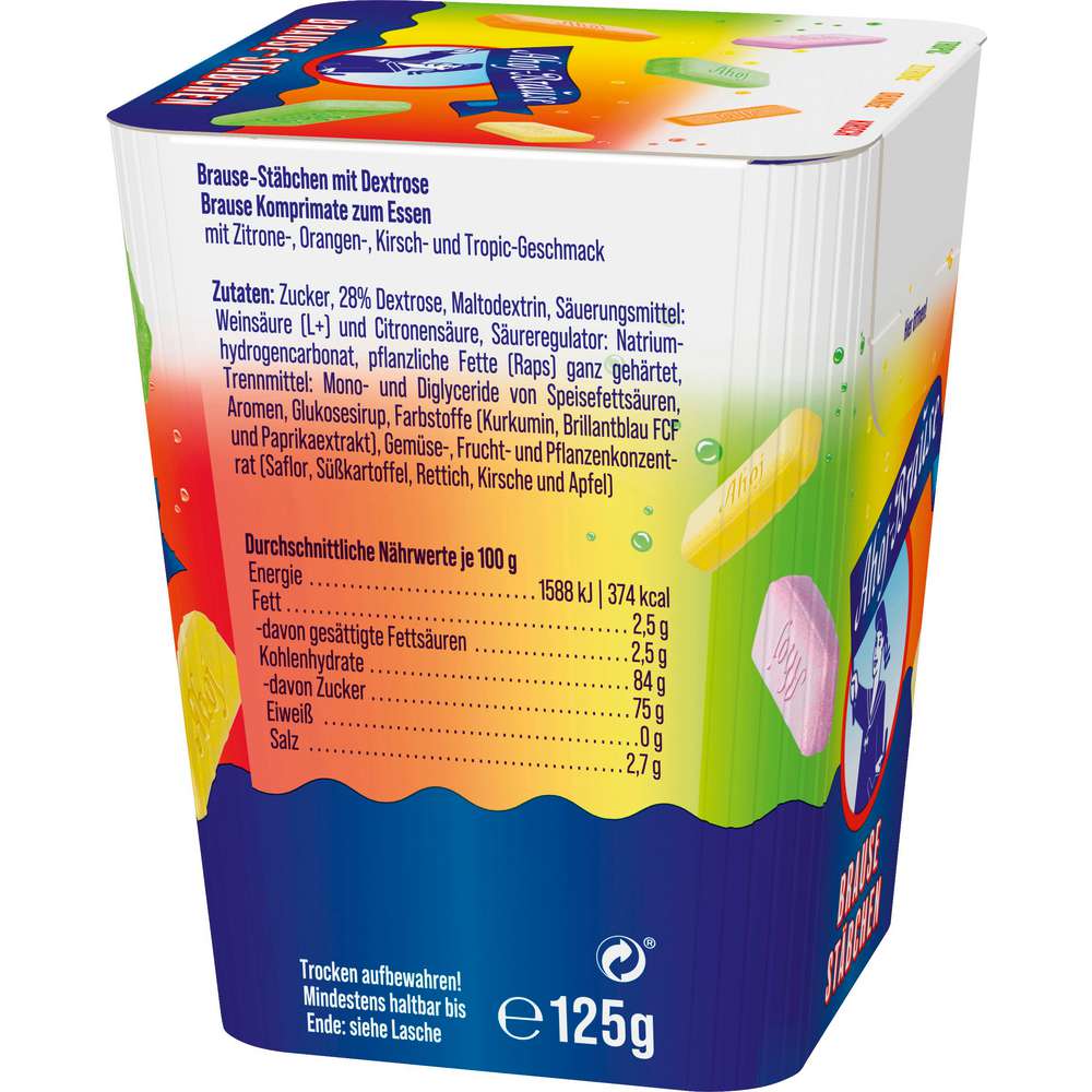 Produktabbildung Ahoj-Brause Brause-Stäbchen