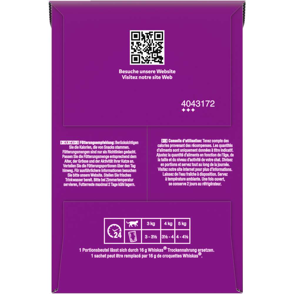 Produktabbildung Whiskas Katzen-Nassfutter, Gemischte Auswahl