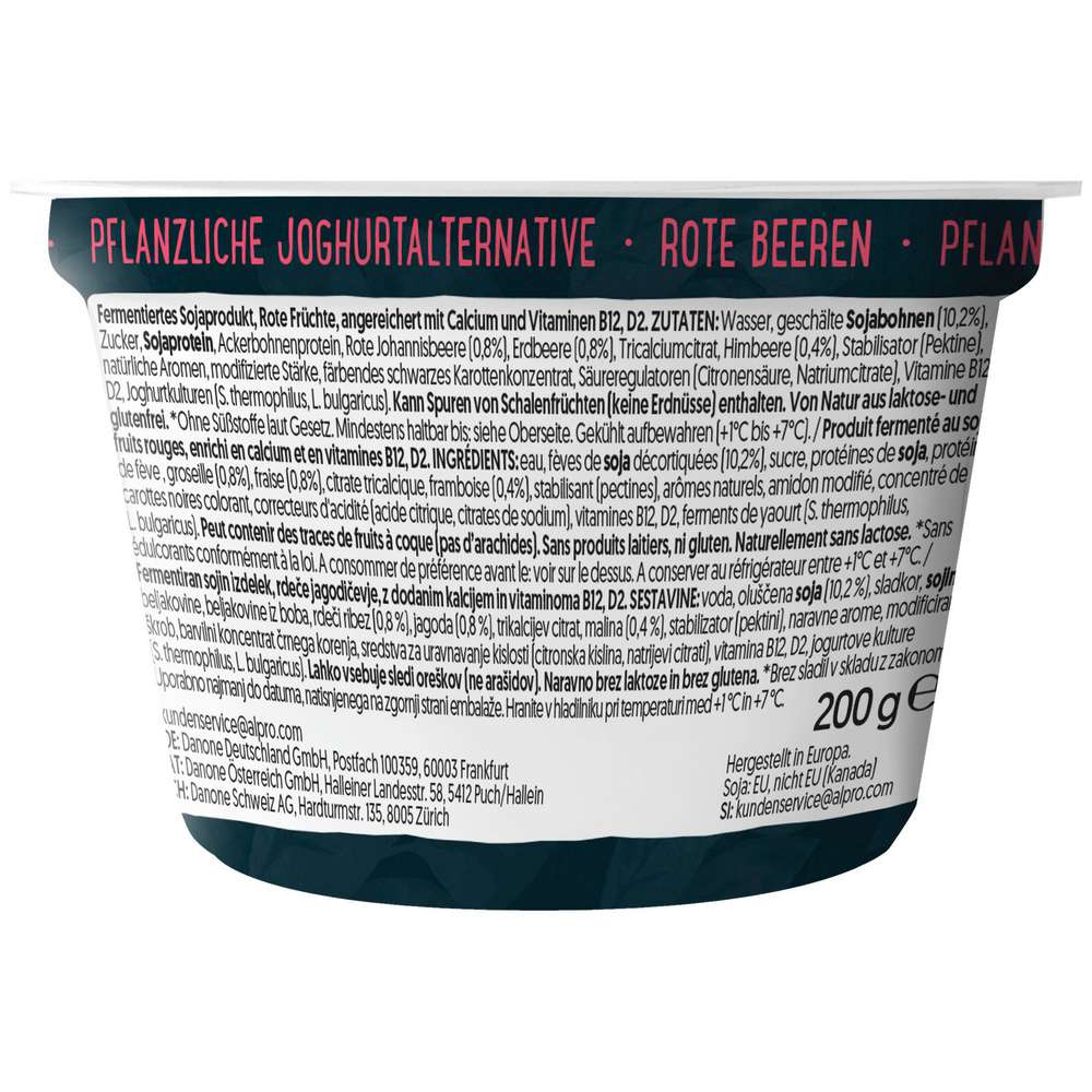 Produktabbildung Alpro Joghurtalternative High Protein, Rote Beeren