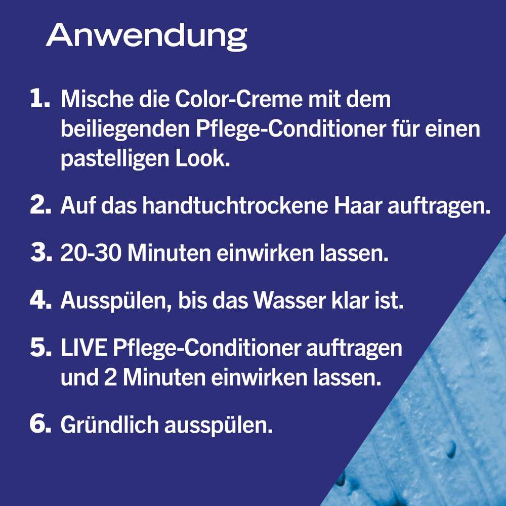 Produktabbildung Schwarzkopf Live Ultra Brights, 095 Electric Blue