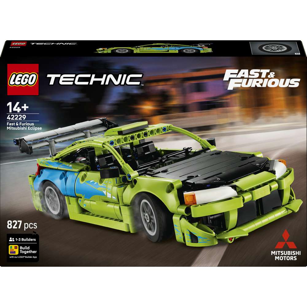 Produktabbildung Lego LEGO Technic Fast and Furious Mitsubishi Eclipse Auto 42229