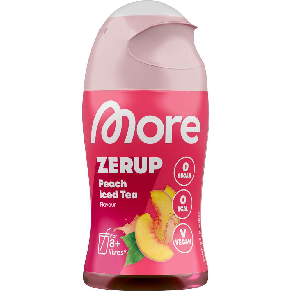 Produktabbildung More Nutrition Zerup, Peach Ice Tea