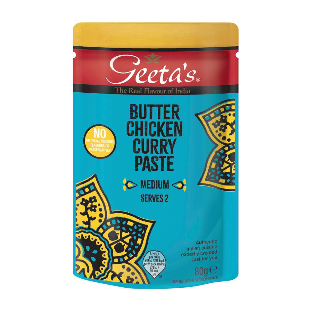 Produktabbildung Geeta's Butter Chicken Curry Paste, Medium
