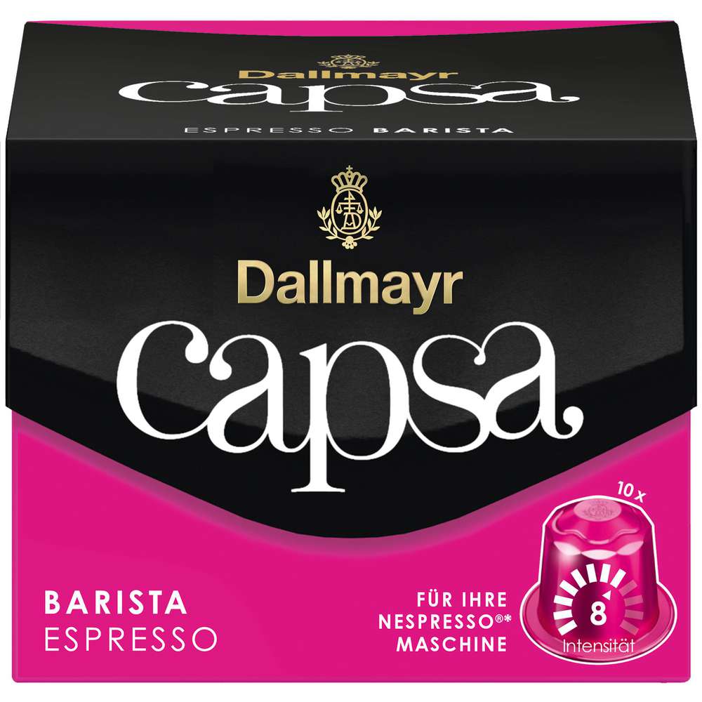Produktabbildung Dallmayr Kaffee Kapseln Capsa, Espresso Barista