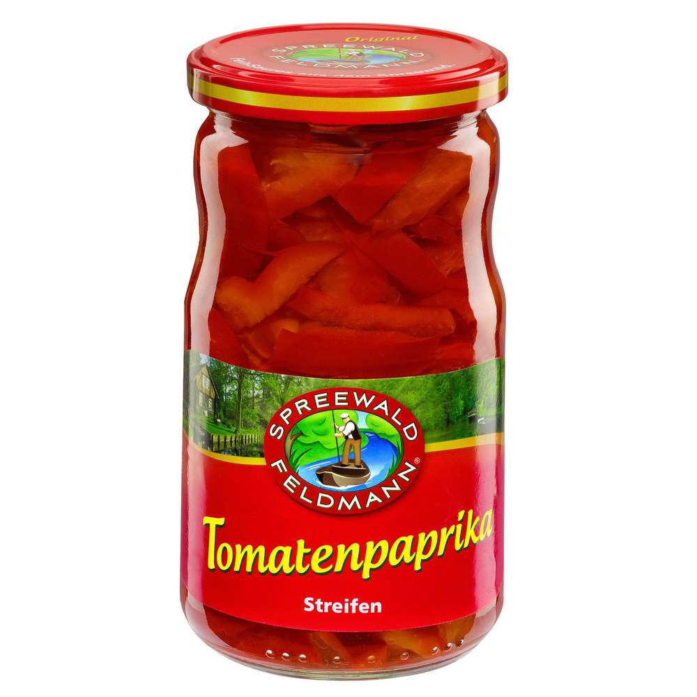 Produktabbildung Spreewald-Feldmann Tomatenpaprika in Streifen