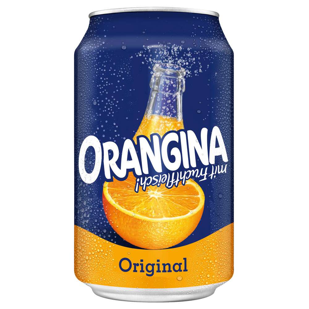 Produktabbildung Orangina Orangen-Limonade, mit Fruchtfleisch